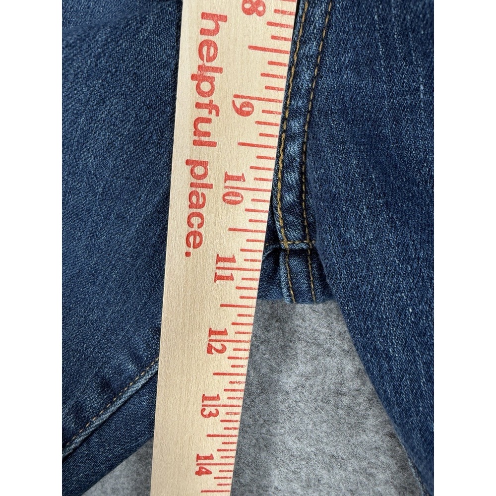 Levi Strauss Signature Women's Jeans Size 10 Mid Rise Straight Blue W30 L28 - Picture 8 of 16